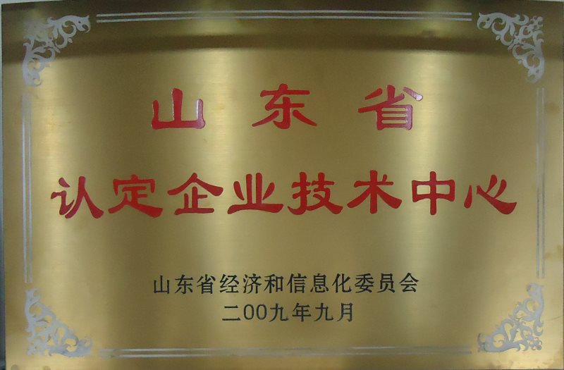 2009年山東省企業技術中心